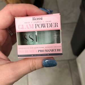 Glitter dip powder